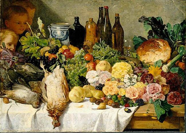 August Jernberg Still Life oil painting picture